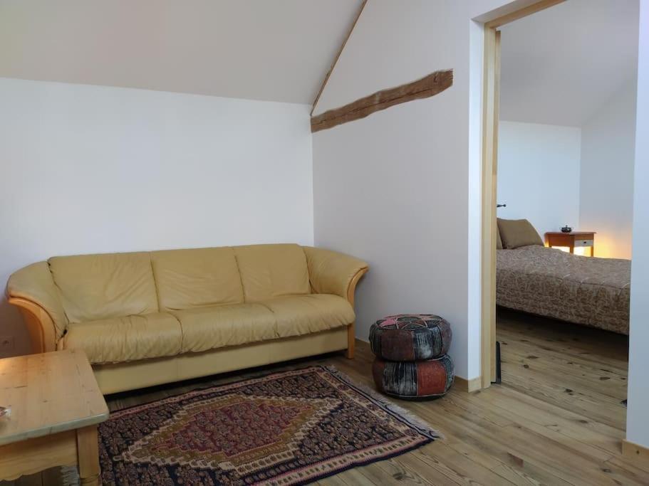 Superbe Appartement Dans Charmant Corps De Ferme Acheres-la-Foret Extérieur photo