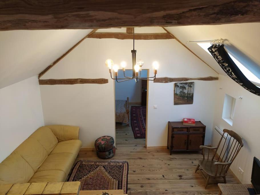 Superbe Appartement Dans Charmant Corps De Ferme Acheres-la-Foret Extérieur photo
